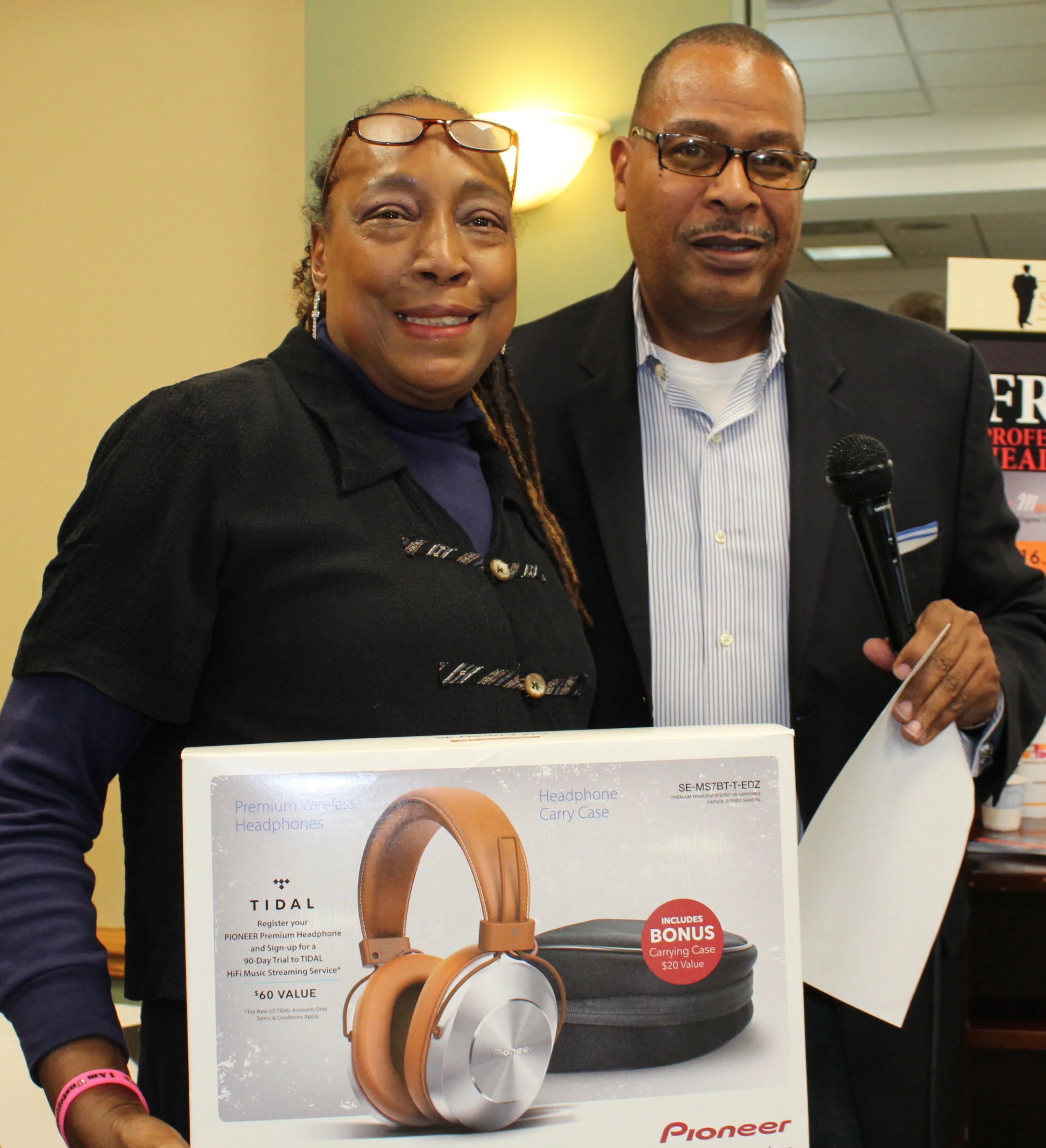 Congratulations to a lucky "Ask Joshua" raffle winner.  Thanks for visiting the Stone Consultant information table!