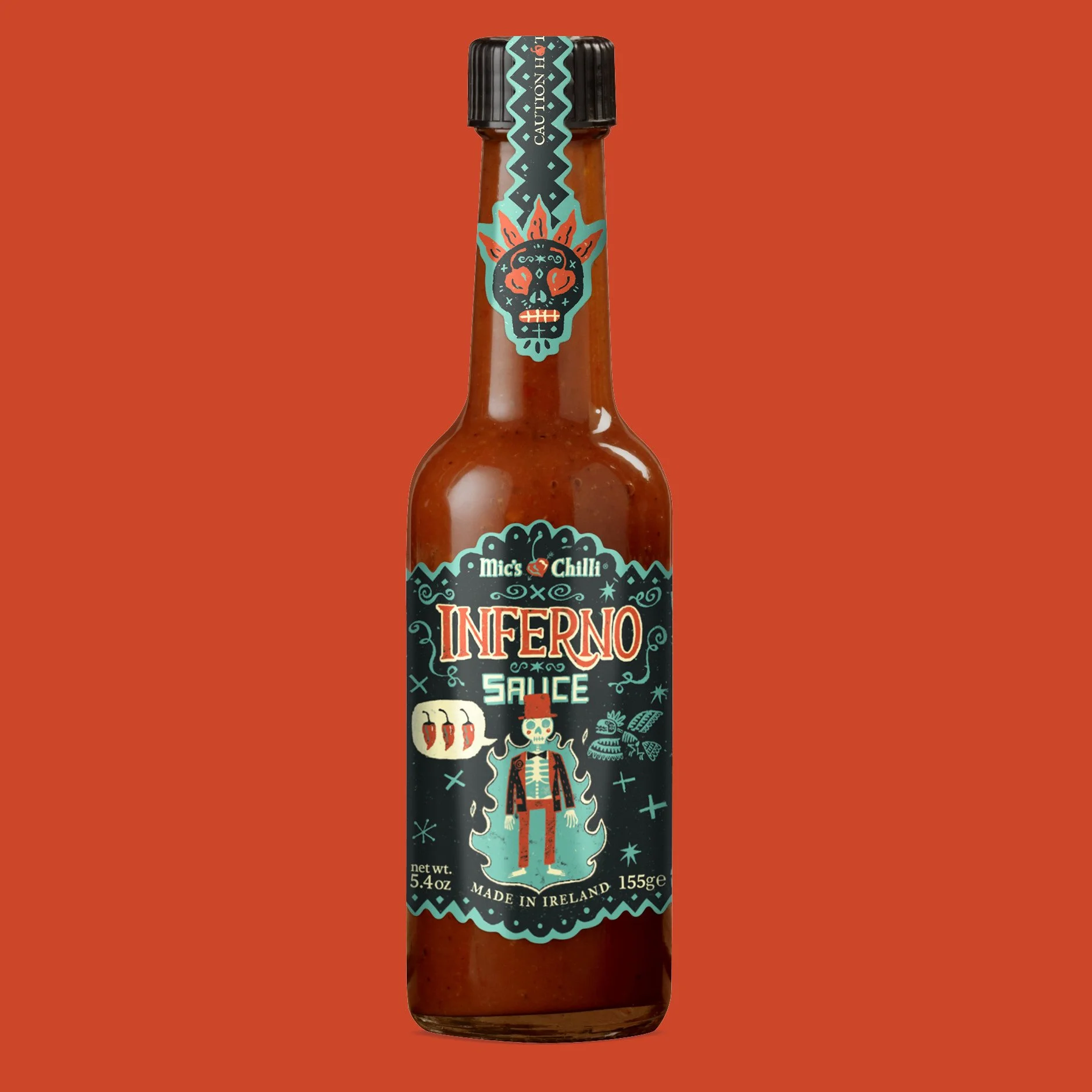 Inferno Sauce Original Hot Sauce — Mic's Chilli