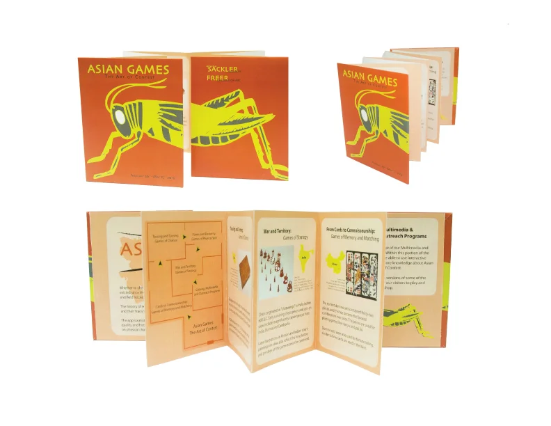 Print Media // Asian Games Brochure