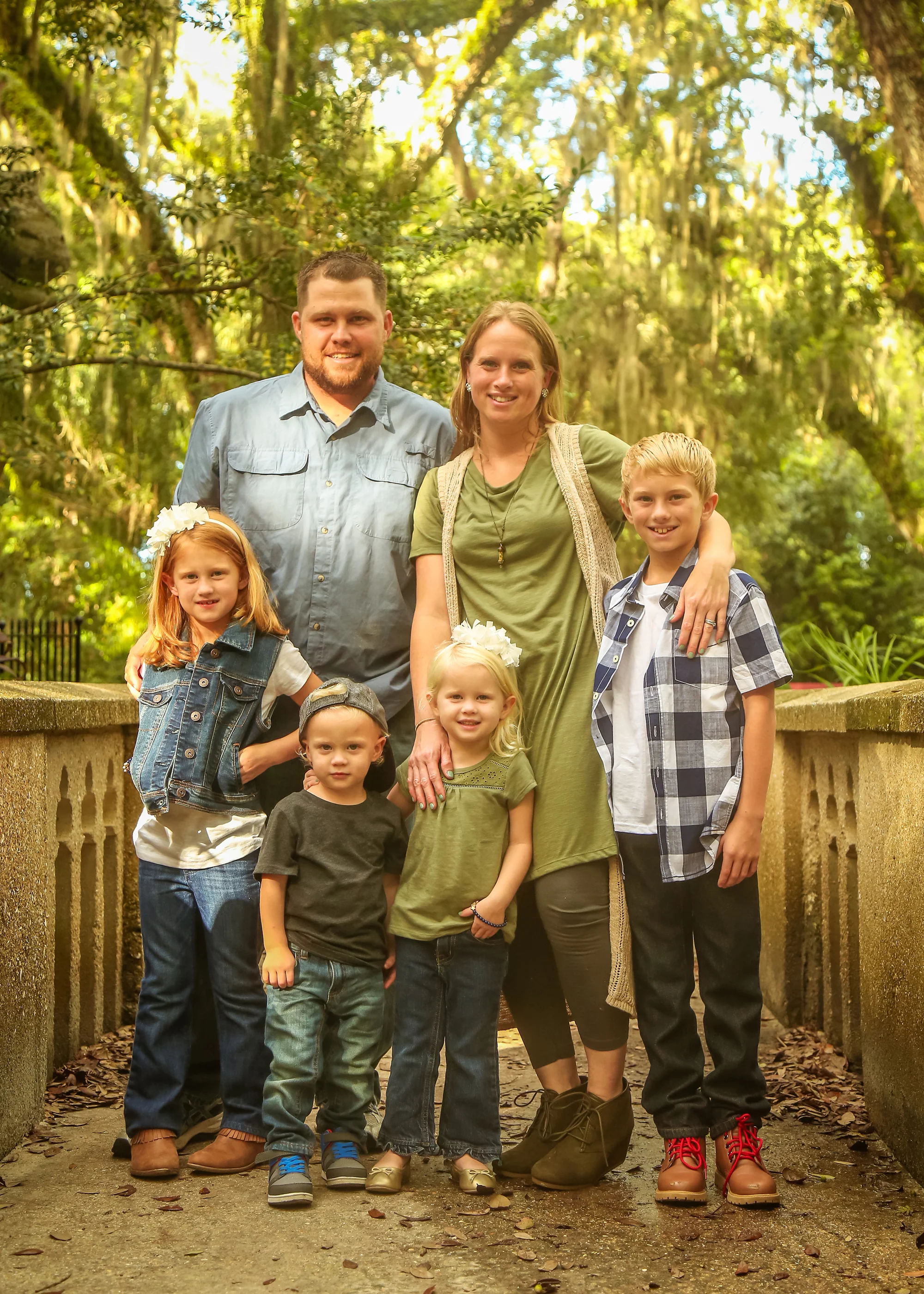 The beautiful family.