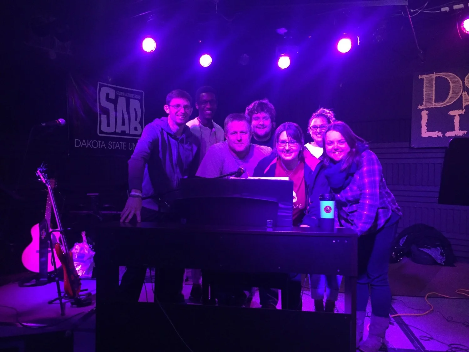 The Thrive Praise Band at Cru Worship Night, Fall 2016.