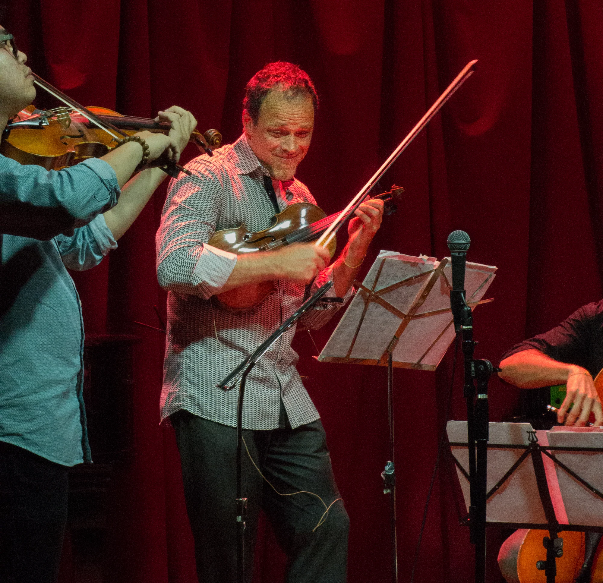 Sirius Quartet, 2017: Fung Chern Hwei and Gregor Huebner, violins