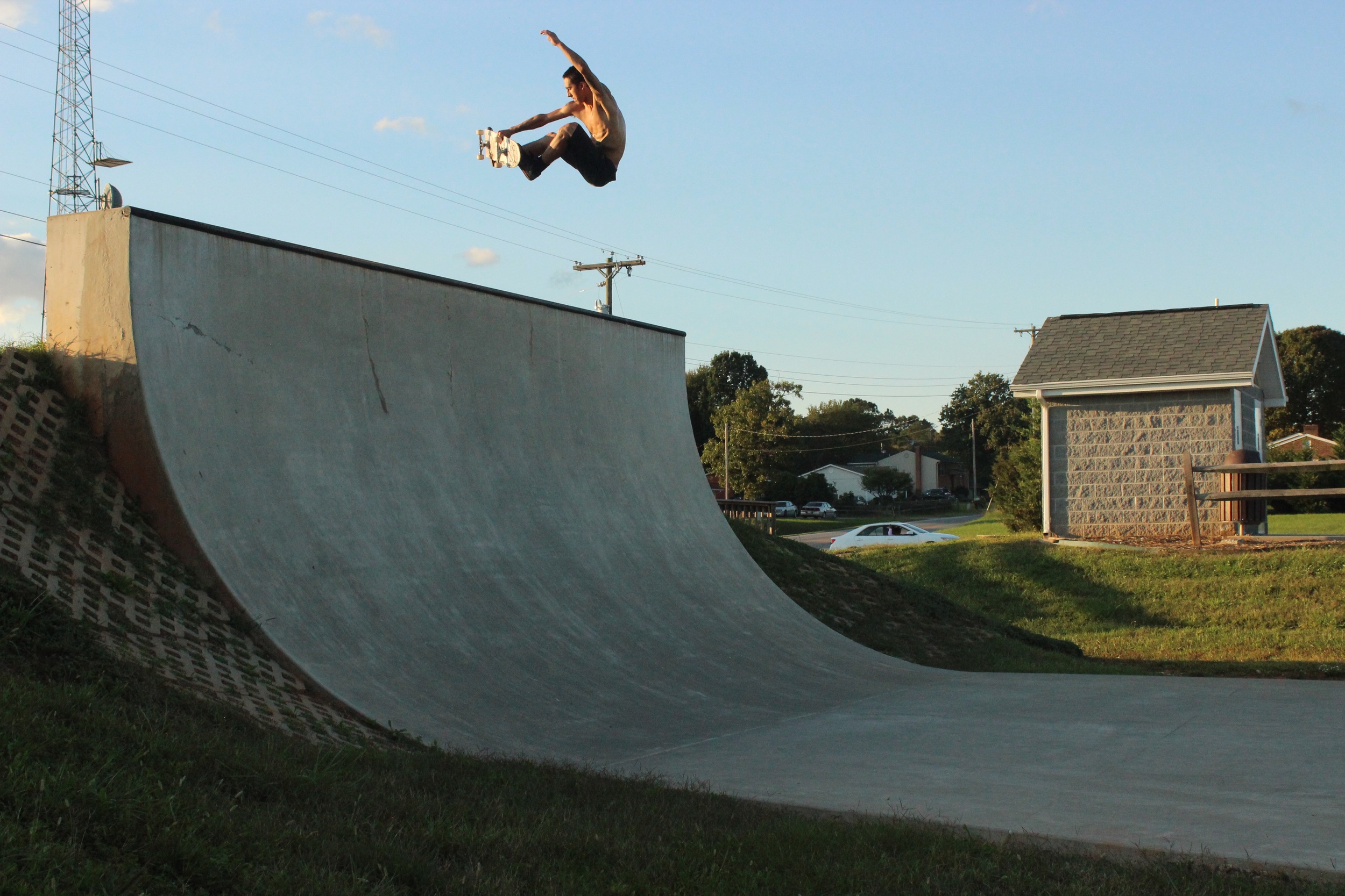 Adam - Frontside blaster in Virginia