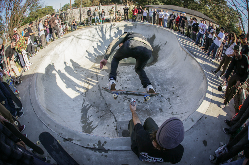Marky and Ford performing an extra-risky human deathbox.