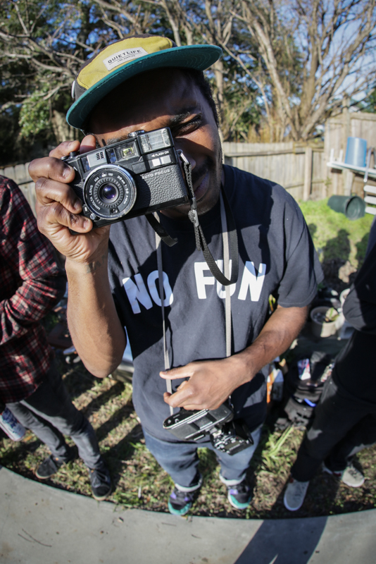 Media team! Darron.