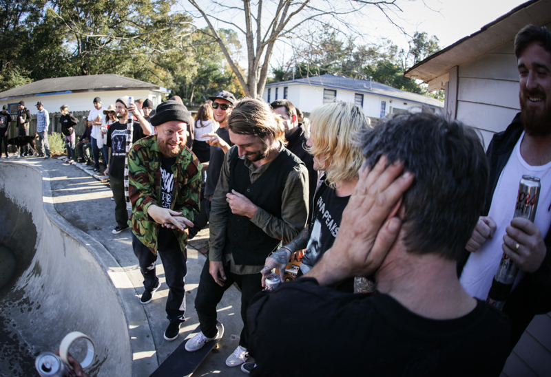 The final result of Marky's stair blunt.