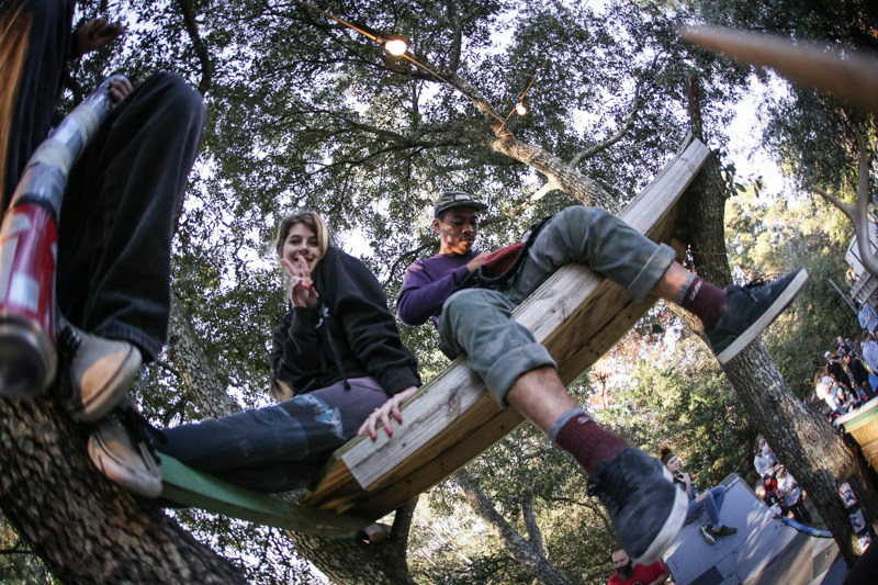 Treehouse fun.