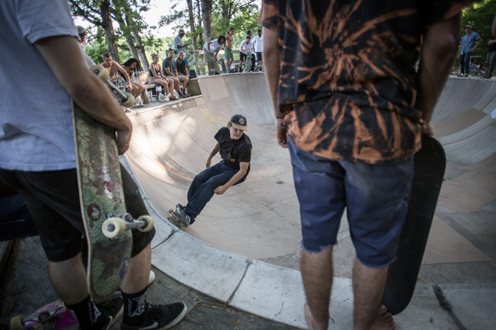 Back in the bowl, things are heated.
