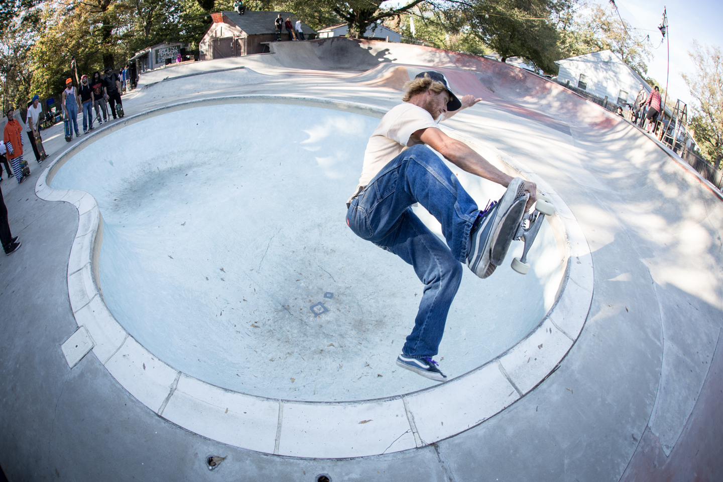 Dave boneless in the deep end for good measure.