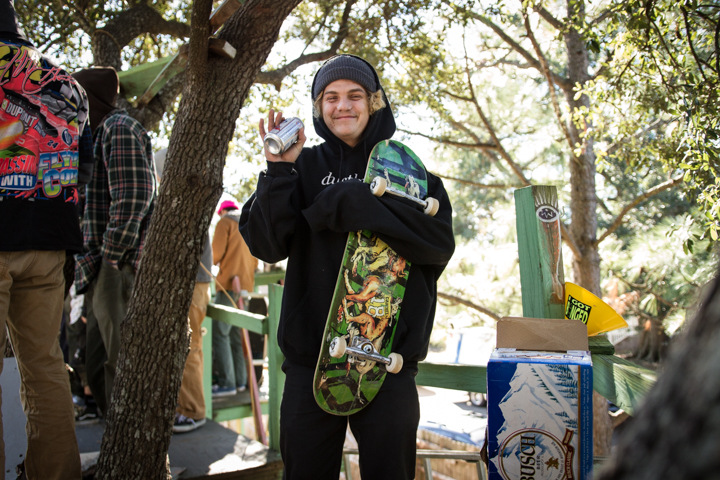 Welcome. Cody is already having a beer in a tree.