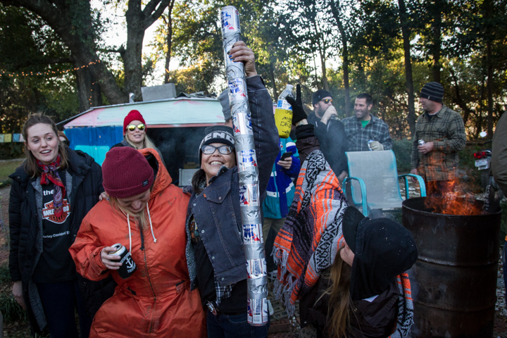 Cans were raised. Lots of them.