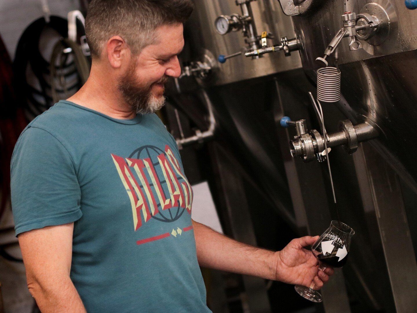 Our master brewer Jesse is thrilled with how this year's batch of Sean Da Barbarian Imperial Oatmeal Stout turned out. Stop by the tasting room and try this magic for yourself.