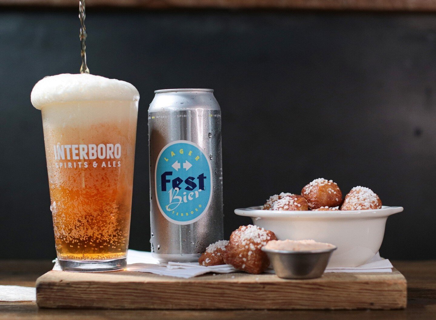 It's that FESTive time of year.... Festbier is back! Enjoy a pint of this malty paradise with our house made pretzel bites &amp; beer cheese or one of our End's Meat Pils City Bratwurst.  Fest is available now on draft in our tasting room or in to-go