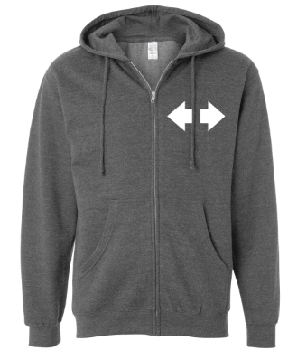Zip Up Hoodie (dark gray)
