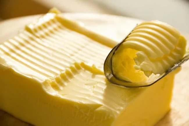 Butter from cows grazing on pasture is always yellow.