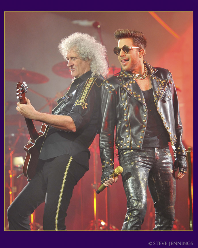 BRIAN MAY & ADAM LAMBERT (QUEEN)