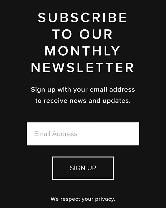 That's right, we have newsletter coming out monthly now because we have BIG THINGS COMING UP!
Head to our website (link in bio) and scroll to the bottom of the page to enter your email address 🤘🏼 you'll be the first with updates on when our music i