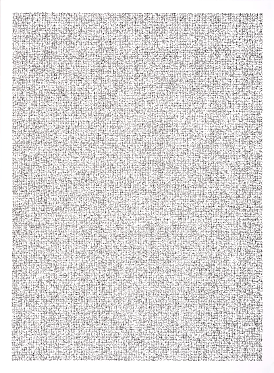 chpt. 17: take great care over words, 2015 | ink on paper | 30" x 22" | Private Collection, Piedmont, CA