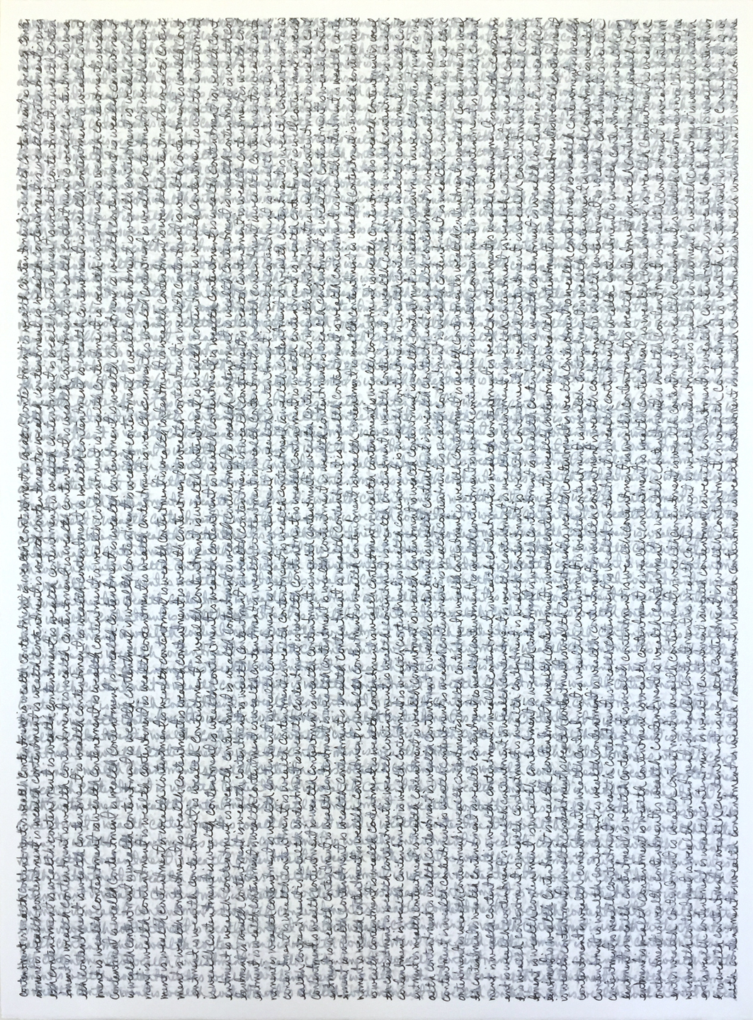 chpt. 33: contentment is wealth, 2018 | ink on paper | 30" x 22" | Private Collection, Martinez, CA