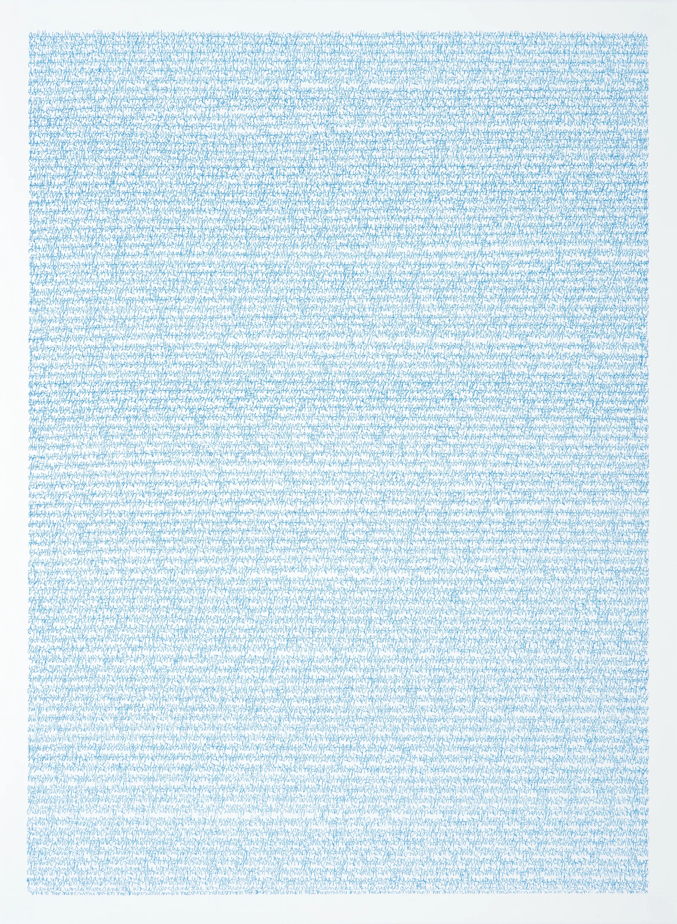 chpt. 35: and the world moves, 2018 | ink on paper | 30" x 22"