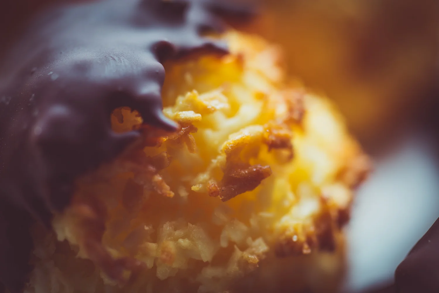 Choclate Covered Coconut Macaroon - Gluten Free