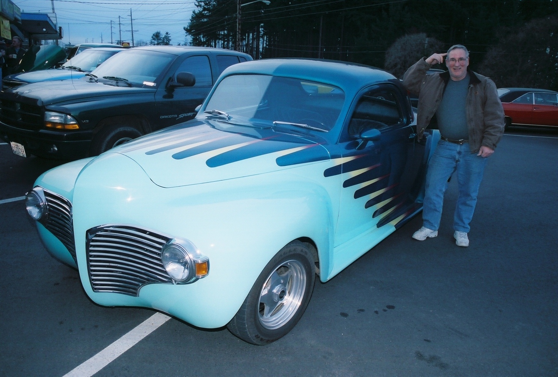 Jim & Joannie Flowers 1941 Dodge Coupe