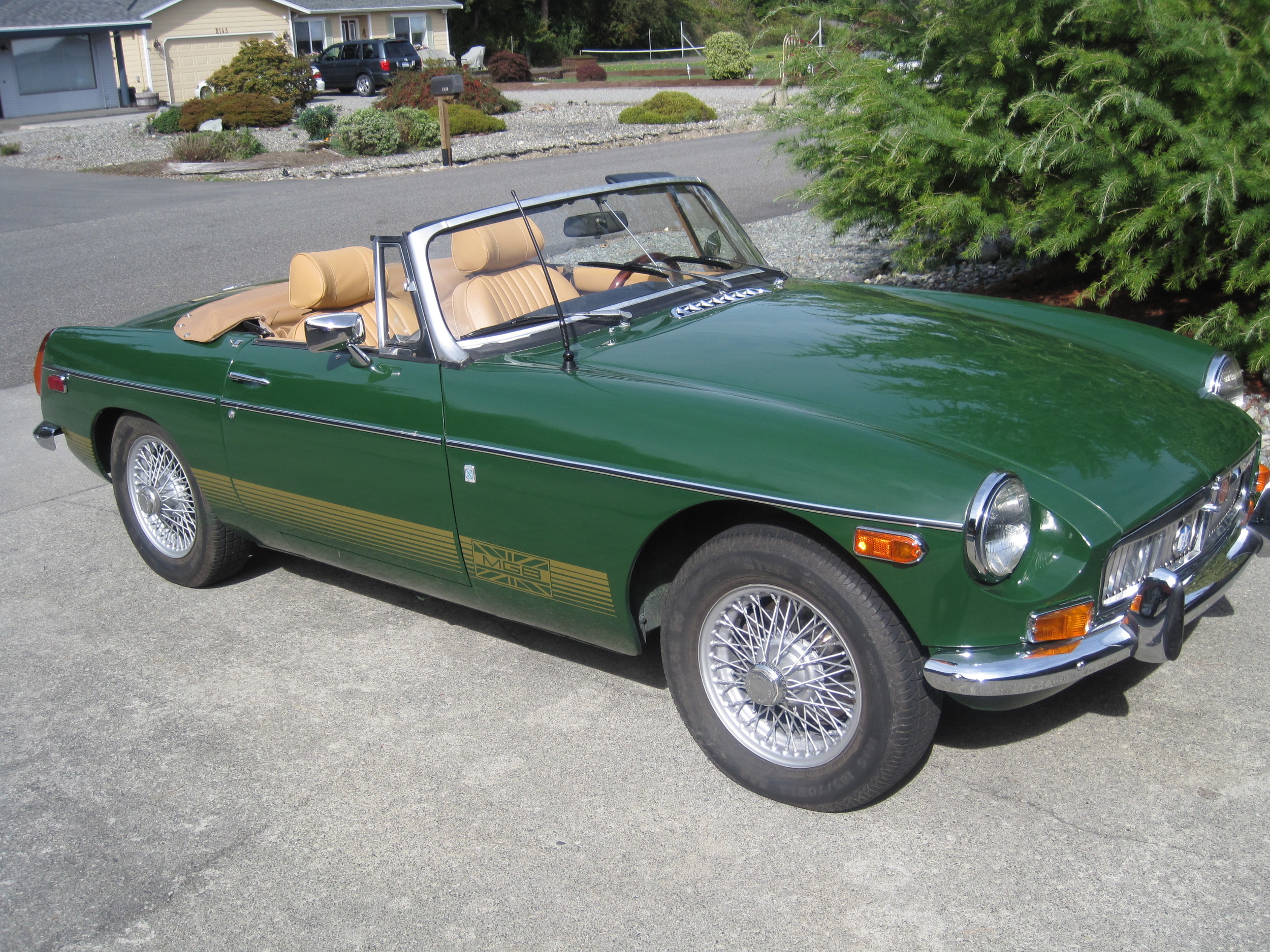 Larry Duckert 1976 MGB