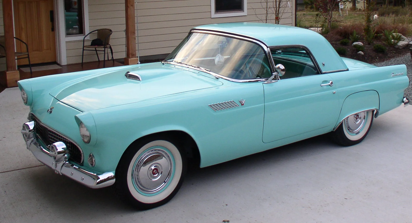 Alan & Regina Kastler 55 Ford T-Bird