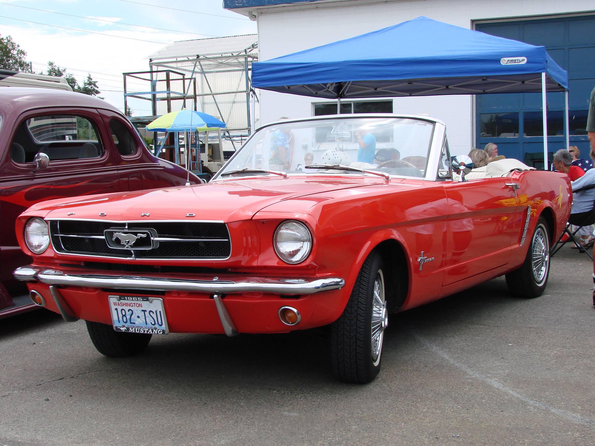 Jim & Linda Haddon 65 Ford Mustang