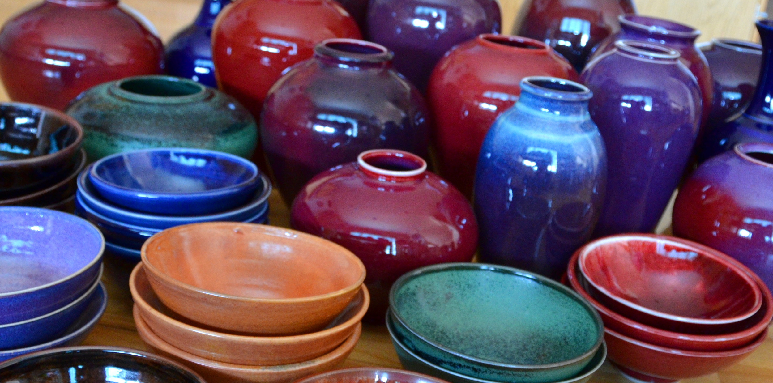 Porcelain Bowls, Vases, Cups, and Planters | Caldwell Pottery