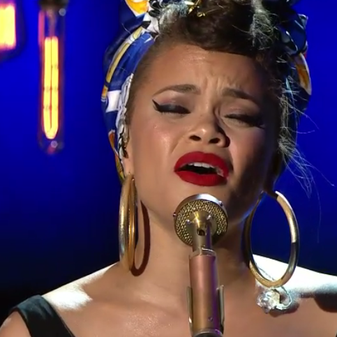 Andra Day performs on CNN Heroes Tribute with Chantelle