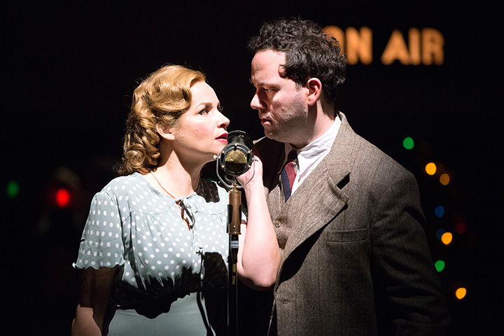   It's A Wonderful Life  at Soulpepper Theatre (2016). Raquel Duffy, Gregory Prest. Photo by Cylla von Tiedemann 