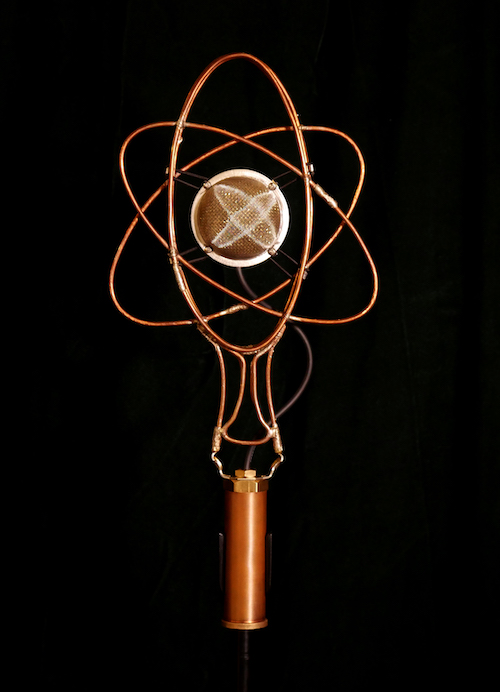 Atomic “Leona” microphone built in collaboration with Secret City Radio Show