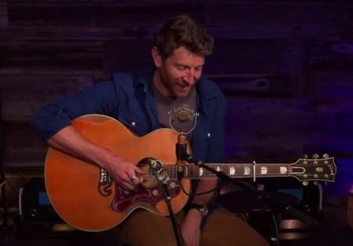 Brett Eldredge Uses Edwina in iHeartRadio Living Room Series
