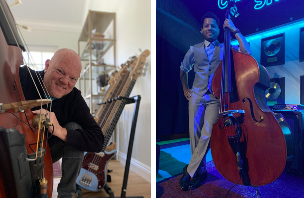Ear Trumpet Labs Welcomes New Artist Ambassadors Dan Lutz and Kyle Whalum to Nadine for Upright Bass