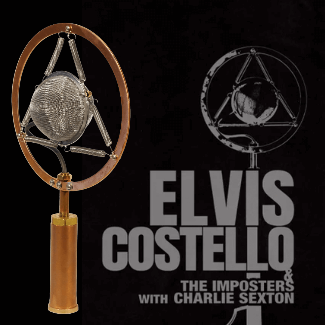 Elvis Costello Features his Ear Trumpet Labs Josephine on New Merch