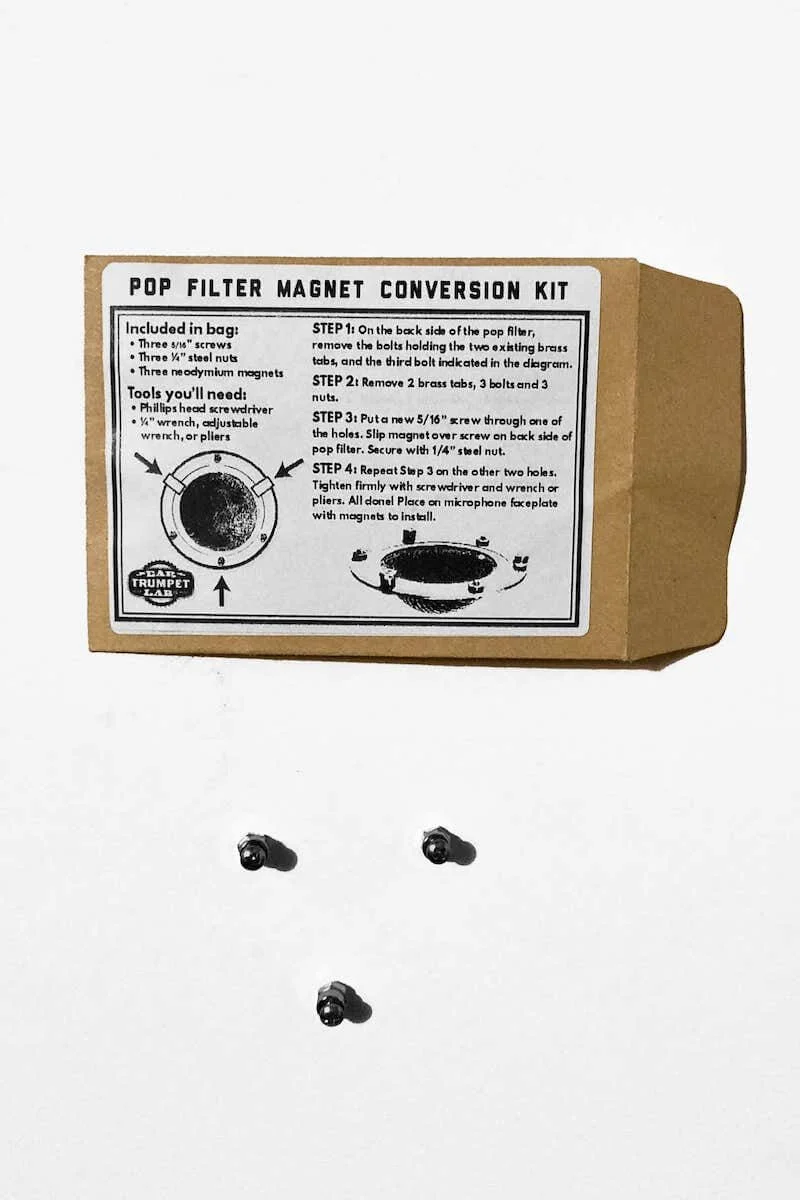 pop filter conversion kit