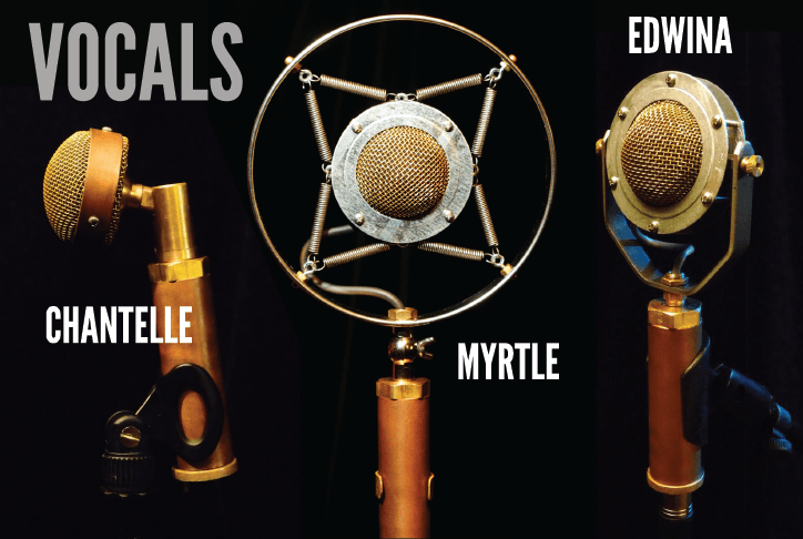 vocal mics - chantelle myrtle edwina