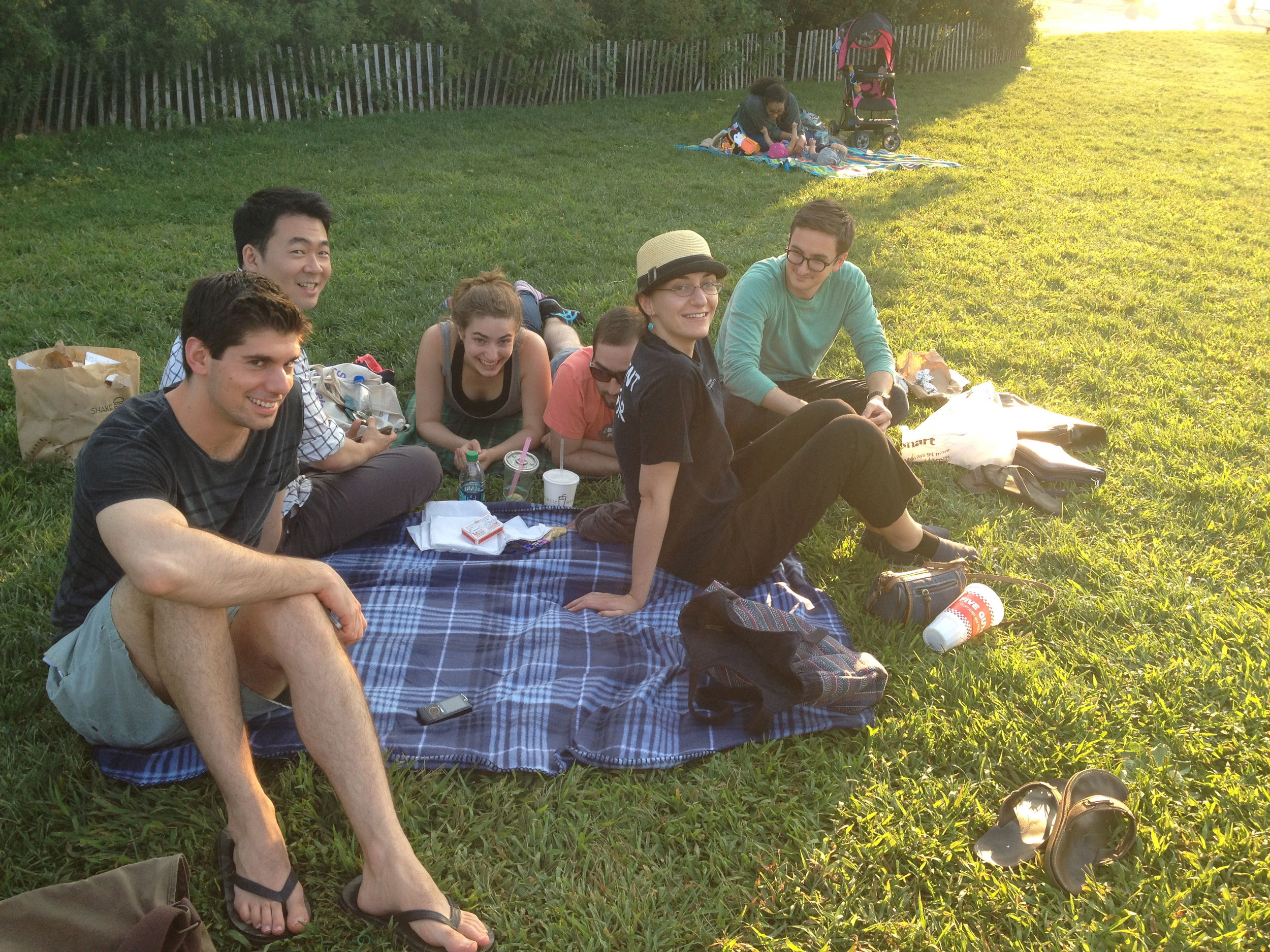Summer Lab Outing 2014 - the picnic