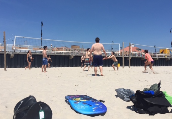 Lab Volleyball - Beach Day - August 2016