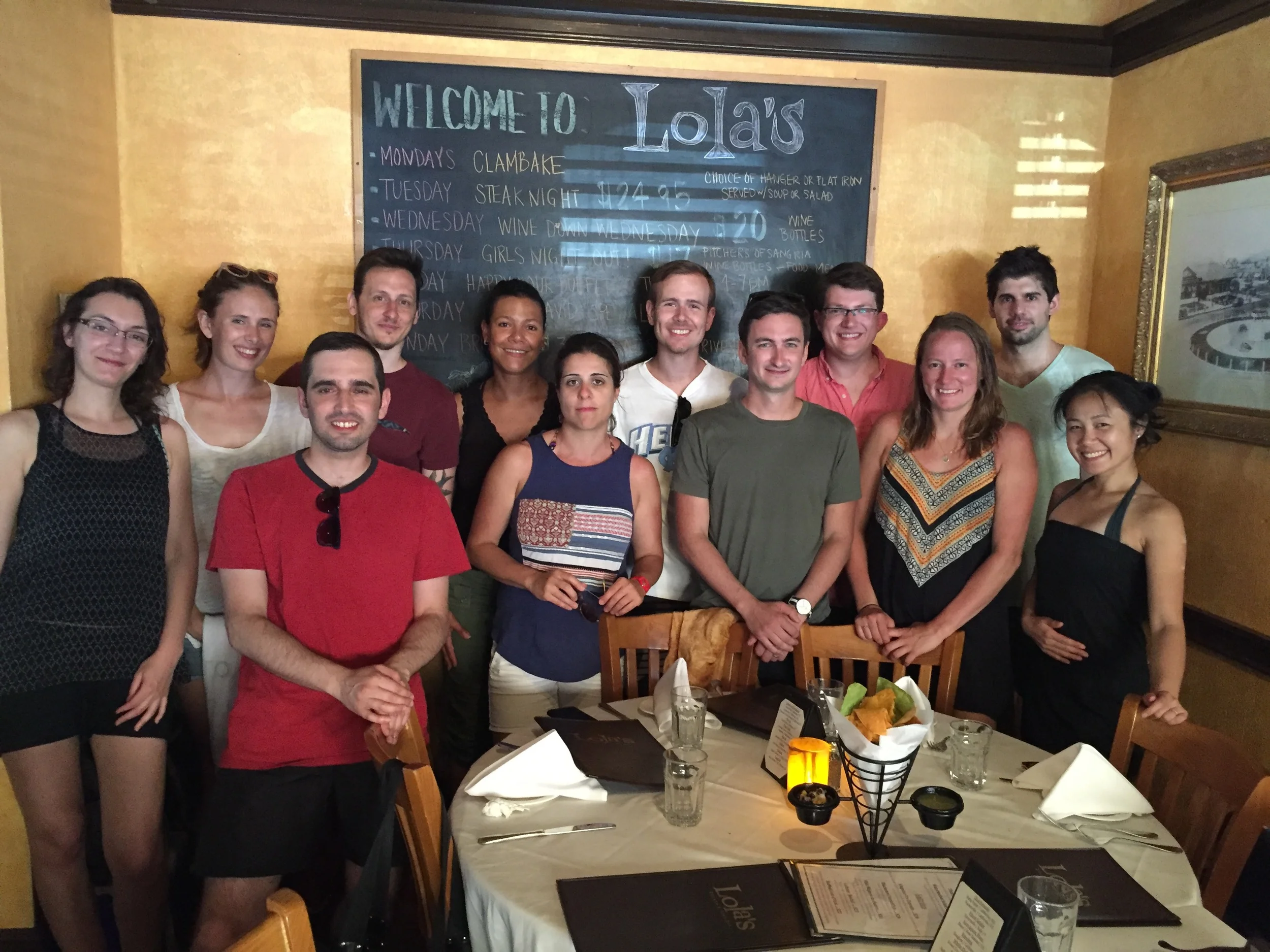 Lab Photo August 2016 - Beach Day
