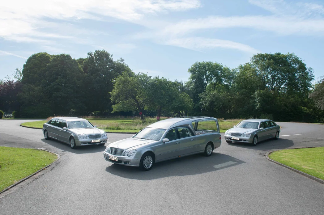Silver Mercedes Hearse & Limousines