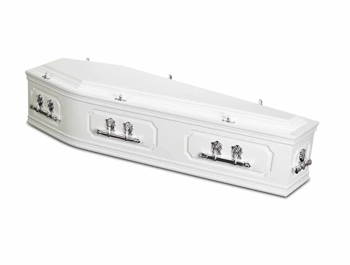 Deluxe Painted Coffin