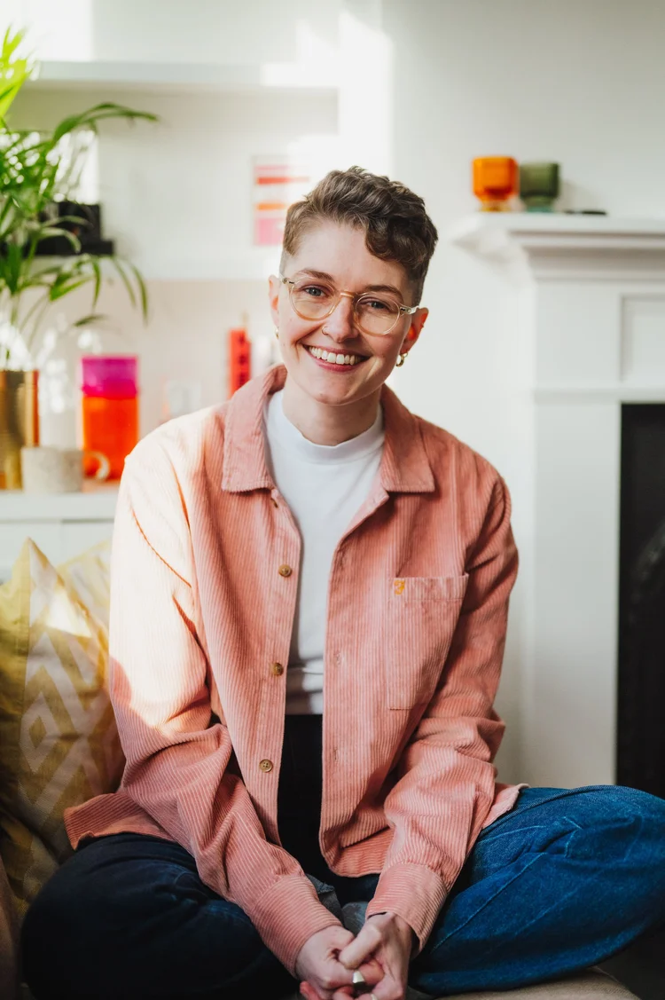 Portrait of Chloe Green, funeral celebrant