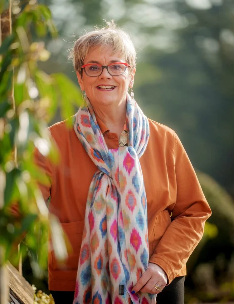 Portrait of Tamara Burgess, funeral celebrant