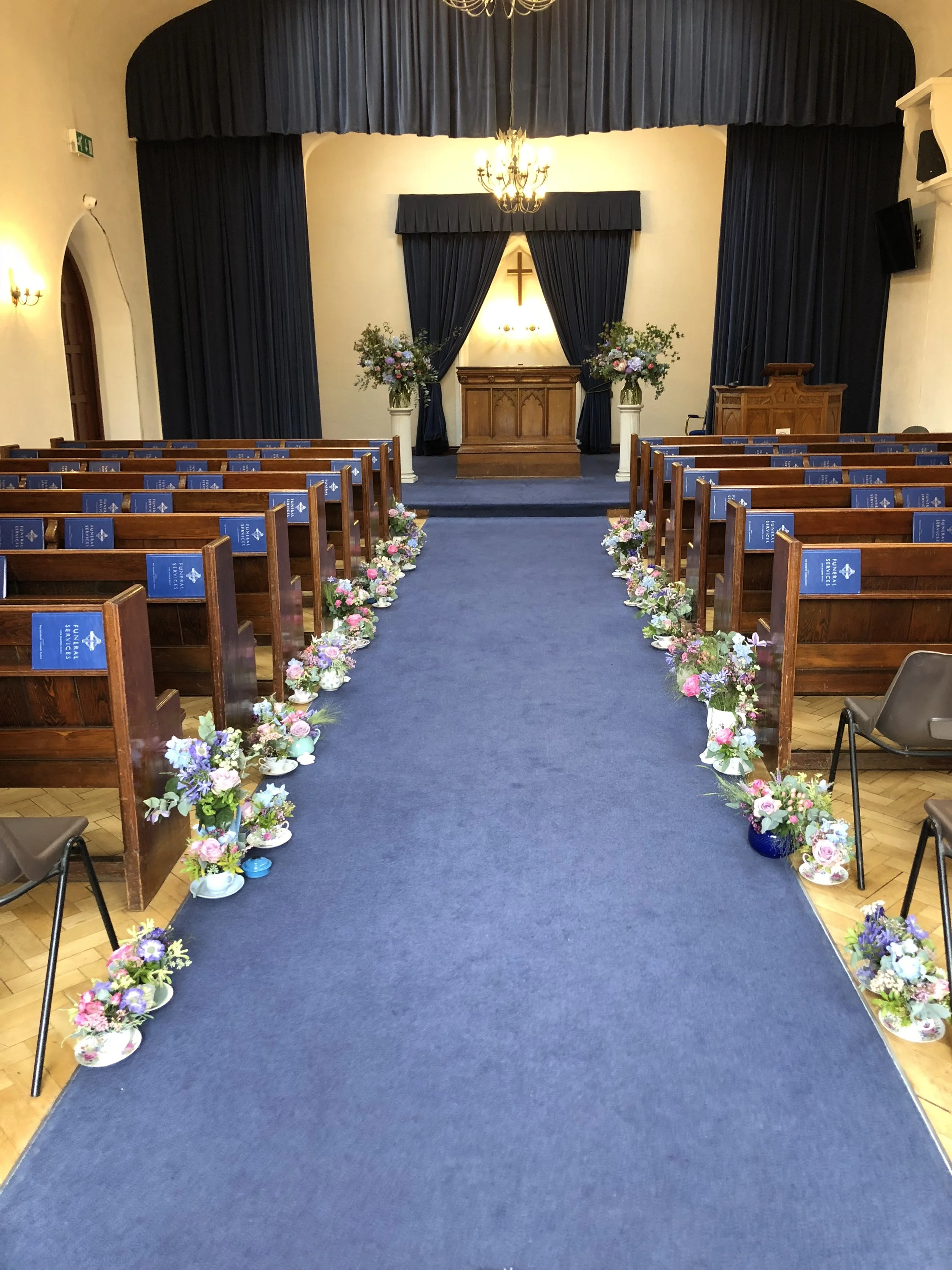 West Norwood Crematorium chapel