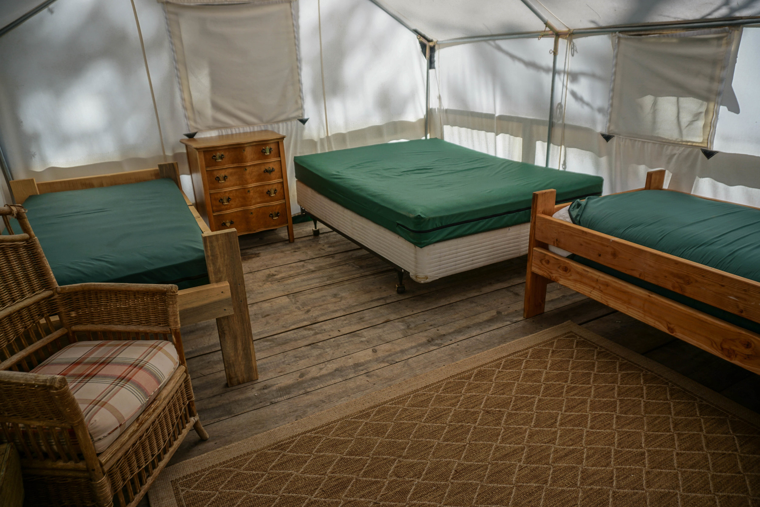 Interior of a Bunkalow