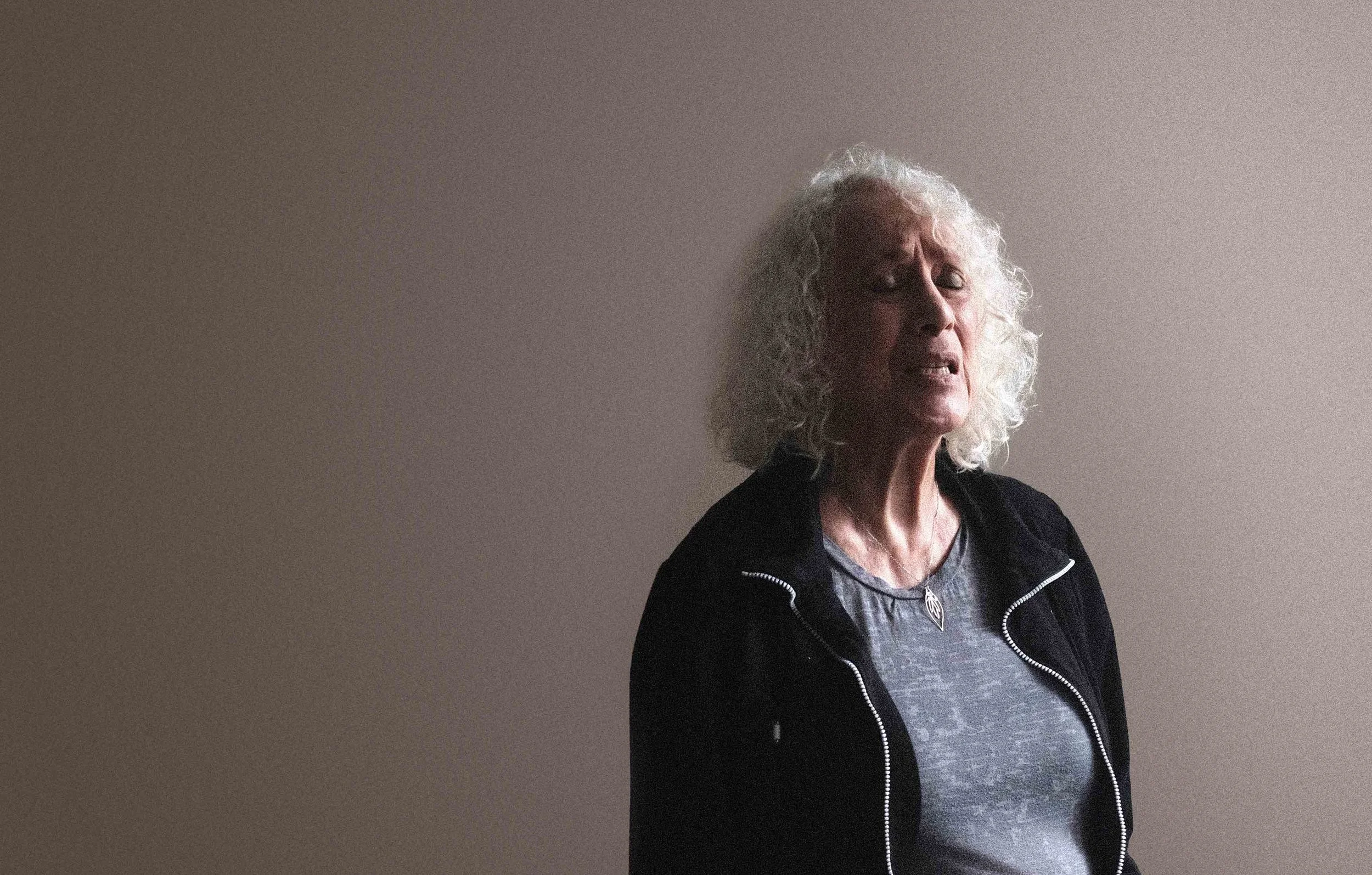 Portrait of artist Marylin Rubenstein by Montreal photographer Bruno Mediati