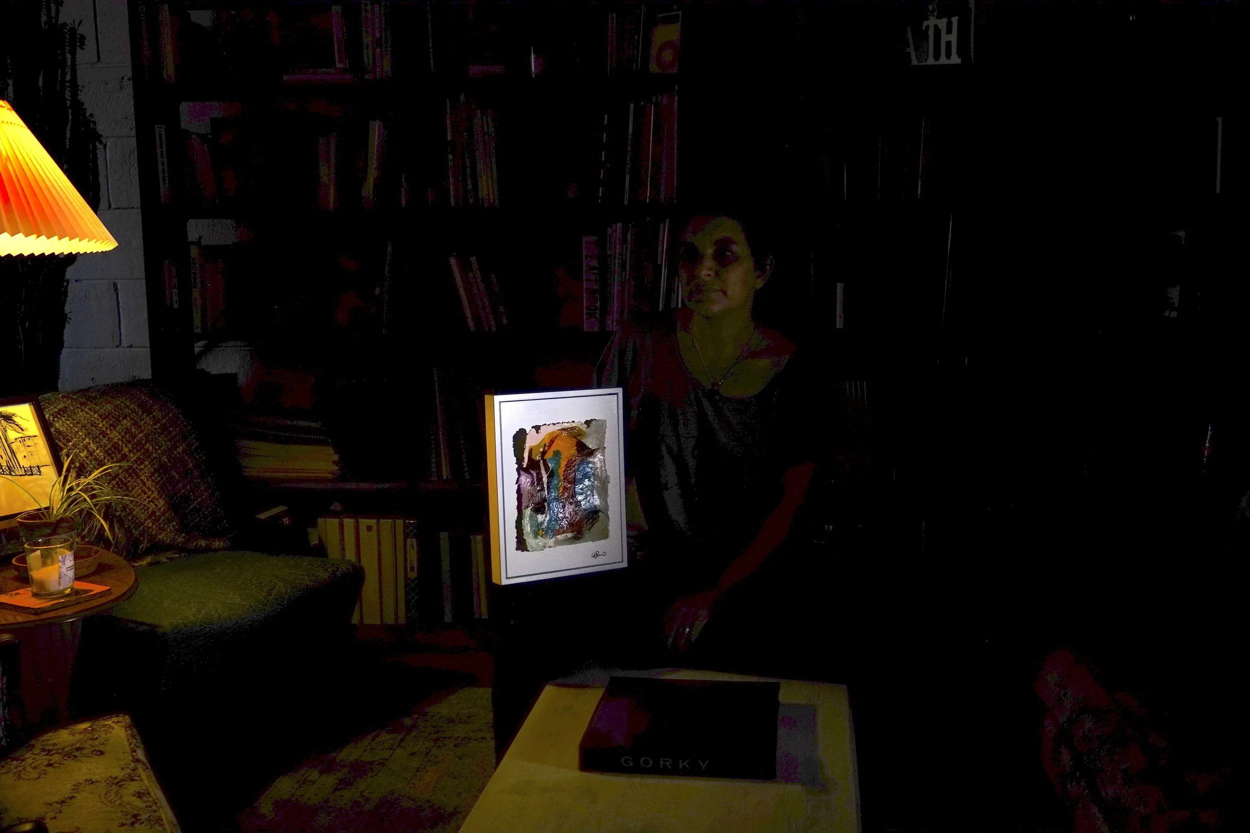 Photograph of a  Montreal artist