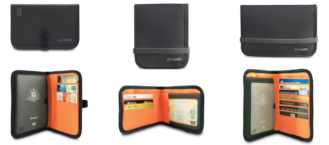 Pacsafe RFID Blocking Wallets